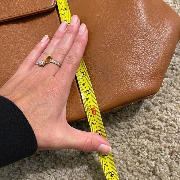 Lily Jade Women’s Madeline Convertible Leather Pebble Diaper Bag Backpack - Picture 16 of 16